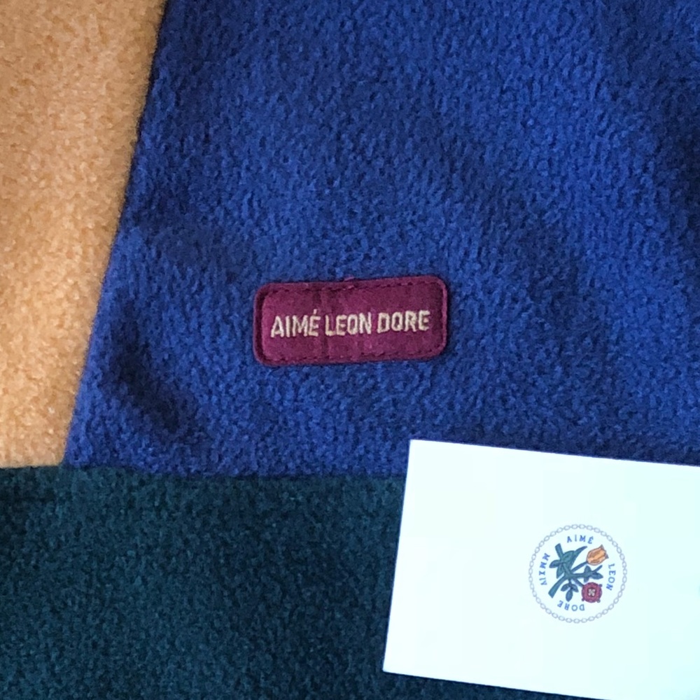 SOLD Aime Leon Dore Color Blocked Polar Fleece - Picture 4 of 8